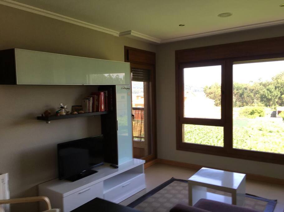 Apartamento Acogedor En La Playa De La Lanzada 桑亨霍 外观 照片