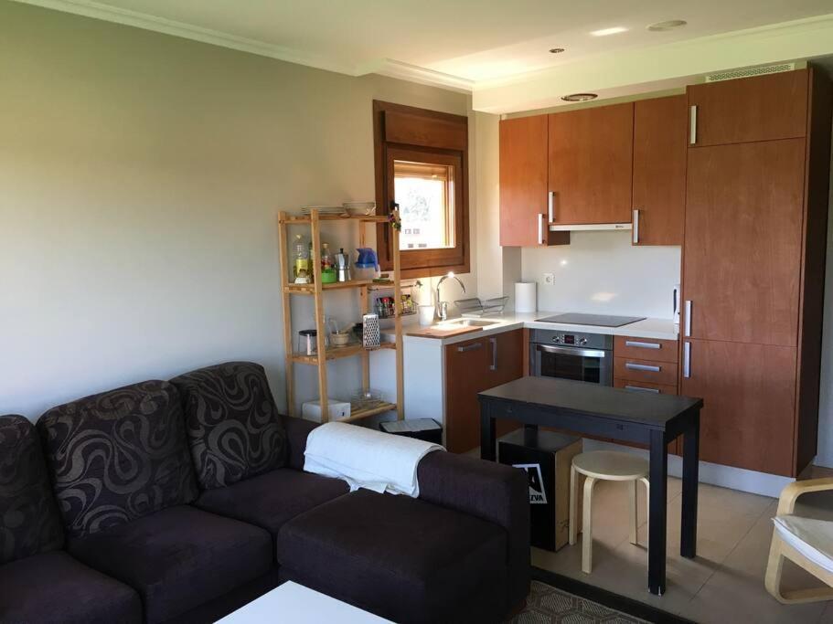 Apartamento Acogedor En La Playa De La Lanzada 桑亨霍 外观 照片